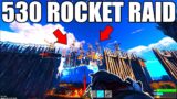 I joined a 530 ROCKET RAID!!! – Rust Console Edition