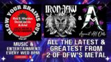 IRON JAW & Against All Odds #BYBO With Rick E. Warden & Dave Jarvis & Ariel 2/21 Wed 8pm