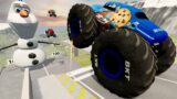 Insane Monster Truck Crashes Into GIANT OLAF | BeamNG Drive – Griff's Garage
