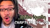 Jujutsu Kaisen Manga Reading: THE STRONGEST IS BACK!!! – Chapters 214-222