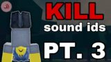 KILL SOUNDS IDS TO USE!! PT. 3 | Roblox The Strongest Battlegrounds