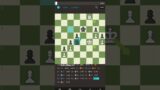 Knight's Brilliant to the rescue #chess #chesscom #chessgame #checkmate #chesspuzzle #chesstricks