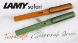 LAMY Safari Terracotta & Savannah Green!