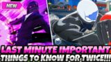 *LAST MINUTE IMPORTANT THINGS TO KNOW* FOR TWICE! WHAT'S NEXT!? SHOULD YOU SUMMON (MHA Ultra Rumble