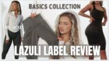 LAZULI LABEL BASICS COLLECTION TRY ON HAUL| 2024 ACTIVEWEAR REVIEW, non scrunch leggings, bbl jacket