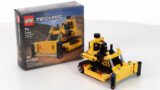 LEGO Technic Heavy-Duty Bulldozer 42163 review! Tiny impulse buy a little down on functions