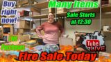 Live Fire Sale – Buy direct from me – Misc items from amazon overstock and shelf pulls