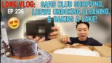 Long Vlog: Sams Club Shopping, New Loewe Unboxing, Cleaning, & Baking a Cake! Vlog Ep 236