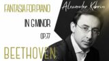 Ludwig Van Beethoven, Fantasia for Piano in G minor, Op. 77 – Alexander Kobrin