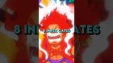 Luffy Unlocked The 8 INNER GATES! #anime #onepiece #luffy #shorts