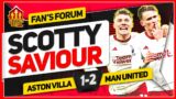 MCTOMINAY TO THE RESCUE! ASTON VILLA 1-2 MAN UNITED | LIVE Fan Forum