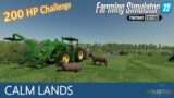 MISTAKES ALREADY!  SHEEP TO THE RESCUE! Calm Lands 200HP Challenge – Farming Simulator 22 – EP2