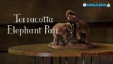 Manjusha| Elephant Pair| Terracotta Showpiece| WBHDCL| Feb2024