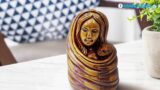 Manjusha|Mother and child|Terracotta Showpiece|WBHDCL|Feb2024