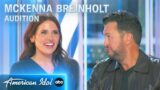 McKenna Breinholt Shares Her Adoption Story & Sings Her Birth Mother's Song! – American Idol 2024