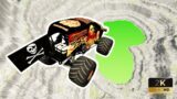 Monster Jam vs Leap of Death in BeamNG.drive: Epic Showdown #884