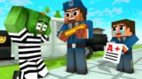 Monster School :  Zombie  x Squid Game Doll Become Police – Minecraft Animation