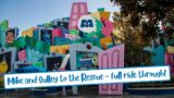 Monsters Inc Mike and Sully to the Rescue full ride through California Adventure