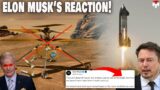 NASA's Mars Helicopter R.I.P! Elon Musk Reacts…