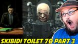 NEW SKIBIDI TOILET – RIP PLUNGERMAN & DARK SPEAKER!!! skibidi toilet 70 (part 3) REACTION!!!
