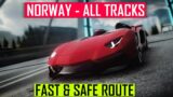 NORWAY – All Tracks Safe & Fast Route | Asphalt 9 Legends