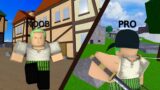 Noob To Pro , With Only Swords! (Blox Fruits) Part – 1