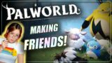 OH NO, I GOT SUCKED IN – Palworld Let's Play With Friends Part 1