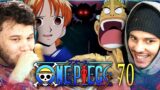 One Piece Episode 70 REACTION | This island is TERRIFYING.