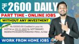 Online Jobs At Home | Work From Home Jobs 2024 | Part Time Job At Home | Online Job | Job