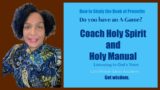 Power of Affirmation Coach Holy Spirit & the Word | Lady Wisdom Speaks! Academy is live!