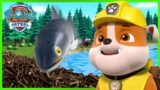 Pups Help the Fish get over the Beaver Dam! | PAW Patrol | Cartoons for Kids Compilation