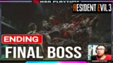 Resident Evil 3 Remake Ending Part 6 Final Fight Nemesis