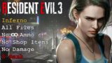 Resident Evil 3 Remake (PC) No Damage – Inferno, All Files, S Rank (No Shop Items)