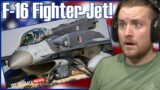 Royal Marine Reacts To F-16 Fighter Jet: The Sky's Ultimate Predator