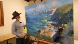 Rugged Kangaroo Island Coastal – Seascape Oil Painting!