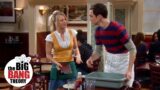 Sheldon Works Alongside Penny | The Big Bang Theory