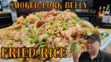 Smoked Pork Belly Fried Rice on the Blackstone 22" X: Griddle Pellet Grill Combo