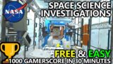 Space Science Investigations (NASA) Achievement Walkthrough – FREE & EASY 1000 Gamerscore in 30 Mins