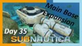Subnautica Gameplay – Main Base Expansion – Underwater Survival Day 35 [no commentary]