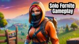 Surviving Against All Odds in Fortnite Solo Gameplay!
