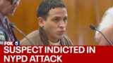 Suspect indicted in brutal attack on NYPD officers