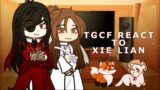 TGCF react to Xie Lian | 1/? | No angst yet | First Video | Put speed at 1.75x – 2x |