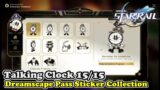 Talking Clock Sticker Collection Locations Honkai Star Rail (Dreamscape Pass Stickers)