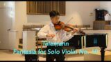 Telemann Fantasia for Solo Violin No. 10 in D major