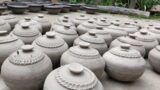 Terracotta Clay bank for deposit coins