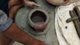 Terracotta design clay pot