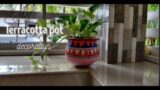 Terracotta pot decoration ideas | Budget-Friendly Designer Pots | Easy Pot Painting Ideas |