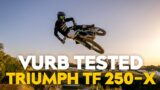 Tested: Triumph's New 250 Motocross Bike