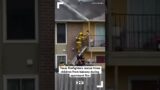 Texas firefighters rescue children from balcony during fire