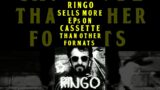 The Beatles Ringo Sells More on Cassette Than Other Formats #shortvideo #shorts #shortsfeed #short